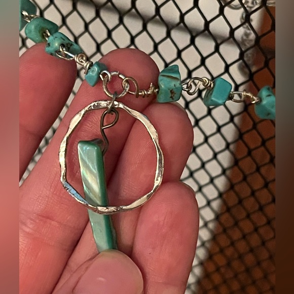 Shell & Abalone Necklace & Bracelet set - Picture 7 of 7